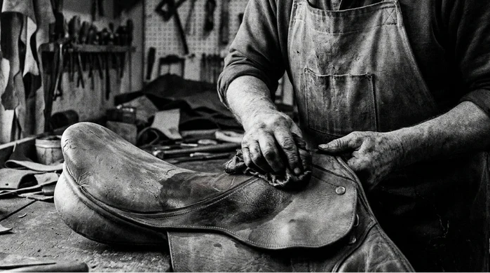 A 15-year-old saddle restored in one afternoon